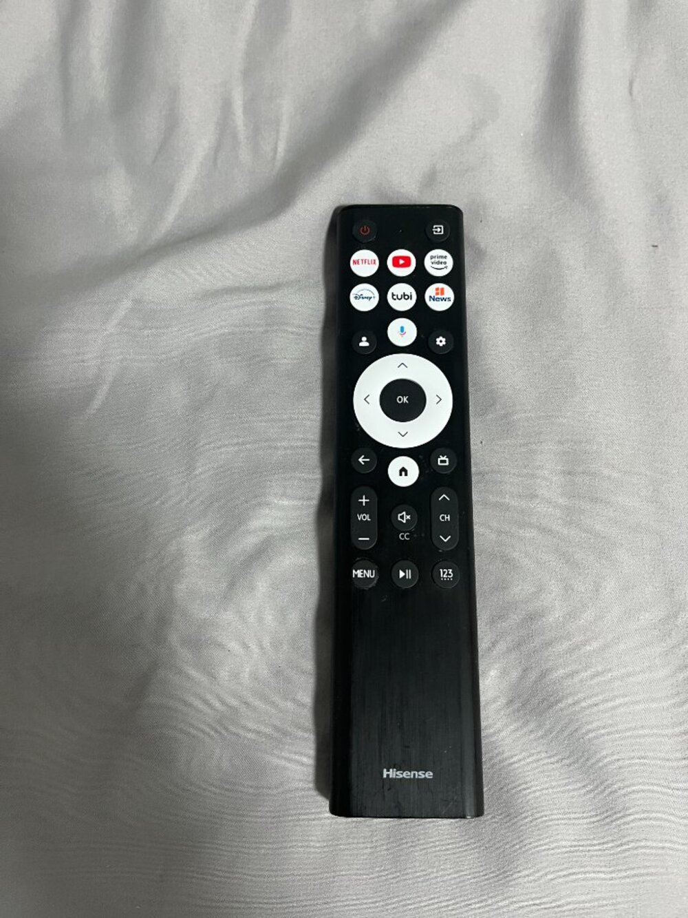 ORIGINAL HISENSE ERF6L80HL REMOTE CONTROL OEM